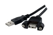 USB-kabel - StarTech.com Panel Mount USB Cable A to A - USBPNLAFAM2