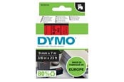 Papier, fotopapier en etiketten - DYMO D1 Labels 9mm x 7m Roll Zwart Print on Rood Self-Adhesive Labels for LabelManager Label Printers Authentic - S0720720