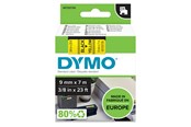 Papier, fotopapier en etiketten - DYMO D1 Labels 9mm x 7m Roll Zwart Print on Geel Self-Adhesive Labels for LabelManager Label Printers Authentic - S0720730