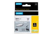 Papier, fotopapier en etiketten - DYMO ® Rhino Industrial Tape 24 mm x 1.5 m heat shrink tube black on white - 1805443