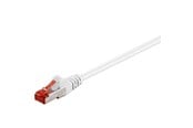 Netwerk - kabel - Pro LAN CAT 6 S/FTP - Wit - 0.5m - 4040849935015
