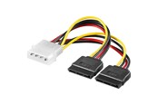 SATA - ATA-kabel - Pro SATA-voeding Cable x2 - 0.13m - 4040849685248