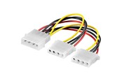 Voedingskabel (intern) - Pro Molex Power Y-Cable - 2 x 5.25" - 4040849506840
