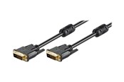 Beelscherm- en tv-kabel - Pro DVI-D DL - 1.8m - Zwart - DVI-D-1.8