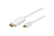 Beelscherm- en tv-kabel - Pro Mini Displayport - HDMI - 2m - Wit - 4040849528613