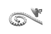Kabelgoot, Kabelhoes & Kabelbinders - Pro Wiretube 2.5m - Zilver - 4040849519222