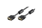 Beelscherm- en tv-kabel - Pro VGA FullHD Cable - Black - 3m - 4040849504891