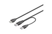 USB-kabel - Pro USB 2.0 Dual Stroom Extension Cable - 4040849933530