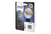 Inkt, toner en verbruiksartikelen - Epson 267 / C13T2670 - (Yellow Magenta Cyan) Ink - C13T26704010