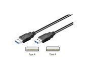 USB-kabel - Pro USB 3.0 A/A - Zwart - 0.50m - 4040849961175