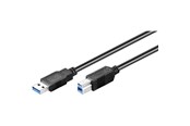 USB-kabel - Pro USB-A <-> USB-B 3.0 - 1m - Zwart - 4040849957192