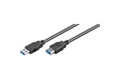 USB-kabel - Pro USB-A <-> USB-A - 1.8m - Zwart - 4040849939983