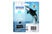Inkt, toner en verbruiksartikelen - Epson T7605 Light Cyaan Inkt - C13T76054010