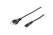 Voedingskabel (extern) - Pro Voedingskabel C7 (2 pins) - Zwart - 3m - Recht - 4040849950384
