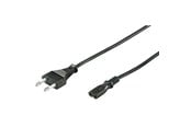 Voedingskabel (extern) - Pro Voedingskabel C7 (2 pins) - Zwart - 5m - Recht - 4040849950391
