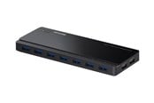 USB hub - TP-Link UH720 USB 3.0 7-poorts hub met 2 oplaadpoorten USB hub - 7 - USB 3.0 - Zwart - UH720
