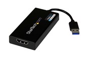 Beelscherm- en tv-kabel - StarTech.com USB 3.0 to 4K HDMI External Multi Monitor Video Graphics Adapter ekstern videoadapter - USB32HD4K