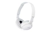 Headphones/Headsets - Sony MDR ZX110AP - Headset with mic - White - MDRZX110APW.CE7
