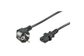 Voedingskabel (extern) - Pro Power cable C13 1x90° - Zwart - 2m - 4040849500770