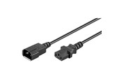 Voedingskabel (extern) - Pro Power cable C14 - C13 - Zwart - 0.5m - 4040849951244