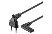 Voedingskabel (extern) - Pro Power cable C7 - 1m - Zwart - 90° - 4040849973468