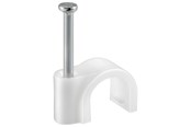 Kabelgoot, Kabelhoes & Kabelbinders - Pro Kabelclip - Wit - 4mm - 4040849170768