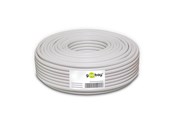 Audiokabel - Pro Speaker Cable white CCA - 25 m - 4040849677519