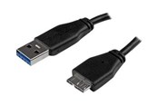 USB-kabel - StarTech.com Slim SuperSpeed USB 3.0 A Aan Micro B Cable - USB3AUB3MS