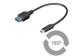 USB-kabel - Pro USB OTG 3.1 C - USB 3.0 A (F) - 0.2m - 4040849678943