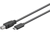 USB-kabel - Pro USB 3.1 C - USB 2.0 B - 1m - 4040849679858