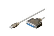Parallelle / seriële kabel - Pro USB Aan 25 pins D-Sub - 1.5m - 4040849954337