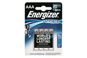 Batterij - Energizer Battery Ultimate Lithium AAA (4-pack) - 639171