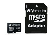 Geheugenkaart - Verbatim microSDHC Klasse 10 - 16GB - 44082