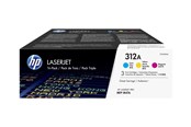 Inkt, toner en verbruiksartikelen - HP 312A / CF440AM Tri-Pack (Yellow Cyaan Magenta) - CF440AM