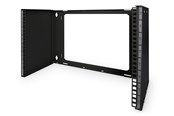 Rackkoffers - DIGITUS DN-19 PB-8U-SW Wall Mounting Patch Bracket for 483 mm (19") Installations - DN-19 PB-8U-SW
