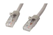 Netwerk - kabel - StarTech.com Gigabit Snagless RJ45 UTP Cat6 Patch Cable Cord - Grijs - 10m - N6PATC10MGR