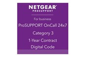 Service en support - Netgear ProSupport OnCall 24x7 Category 3 - PMB0313-10000S