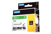 Papier, fotopapier en etiketten - DYMO Rhino Industrial Vinyl Labels 19 mm x 5.5 m Wit Print on Groen Self-Adhesive - 1805420