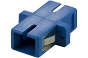 Accessoires - Deltaco FBP-1035 Snap-in fiber mating sleeve 1xSC-SC Single mode simplex blue - FBP-1035