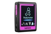 MP3-speler en spraakrecorders - Lenco PODO-152 - MP3/4 Player with Pedometer en 4GB - Pink - MP3 afspeler 4 GB - PODO152P