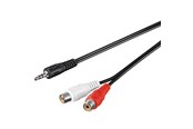Audiokabel - Pro MiniJack (M) - 2xRCA (V) - 1,5 m - 4040849501166
