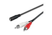 Audiokabel - Pro MiniJack (V) - 2xRCA (M) - 1,4 m - 4040849504426