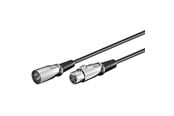 Audiokabel - Pro XLR 3pins Cable - Black - 6m - 4040849507151
