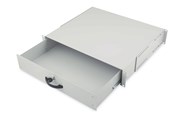 Rackkoffers - DIGITUS Professionele DN-19 KEY-2U 19" Rack Opslaglade - DN-19 KEY-2U