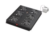 Rackkoffers - DIGITUS Professional DN-19 FAN-4-SRV-B - DN-19 FAN-4-SRV-B