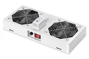 Rackkoffers - DIGITUS DN-19 FAN-2-WM-T - Roof-Mounted Fan Unit - DN-19 FAN-2-WM-T