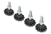 Rackkoffers - DIGITUS DN-19 FEET - Levelling Feet (4-Pack) - DN-19 FEET