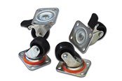 Rackkoffers - DIGITUS DN-19 CASTOR - Rack Cabinet Wheels (4-Pack) - DN-19 CASTOR