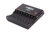 Batterij - ANSMANN Powerline 8 oplader voor aa/aaa nimh 8 stuks. - 1001-0006
