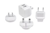 Tablet - Adapters & Opladers - StarTech.com Dubbele poort USB-wandlader 17W/3.4A - USB2PACWH